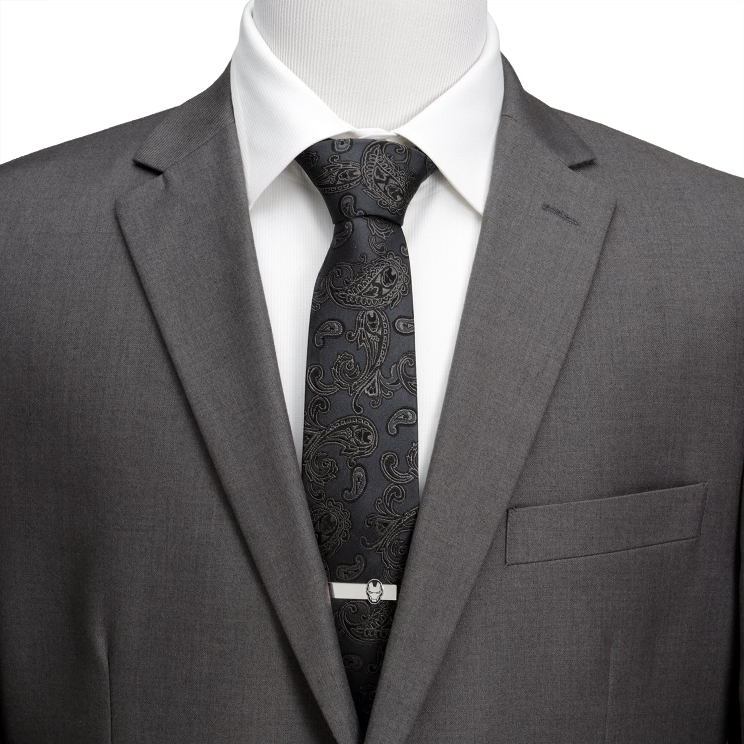 Marvel Iron Man Paisley Men's Tie