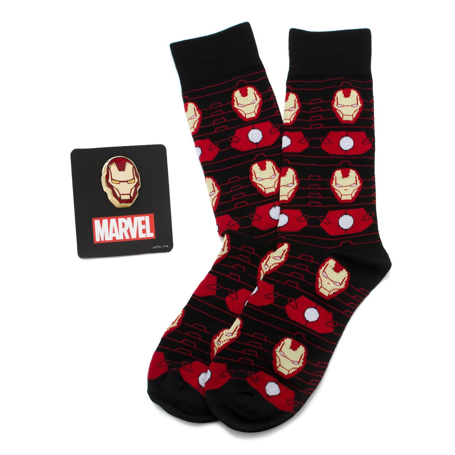 Marvel Iron Man Stripe Black Gift Set