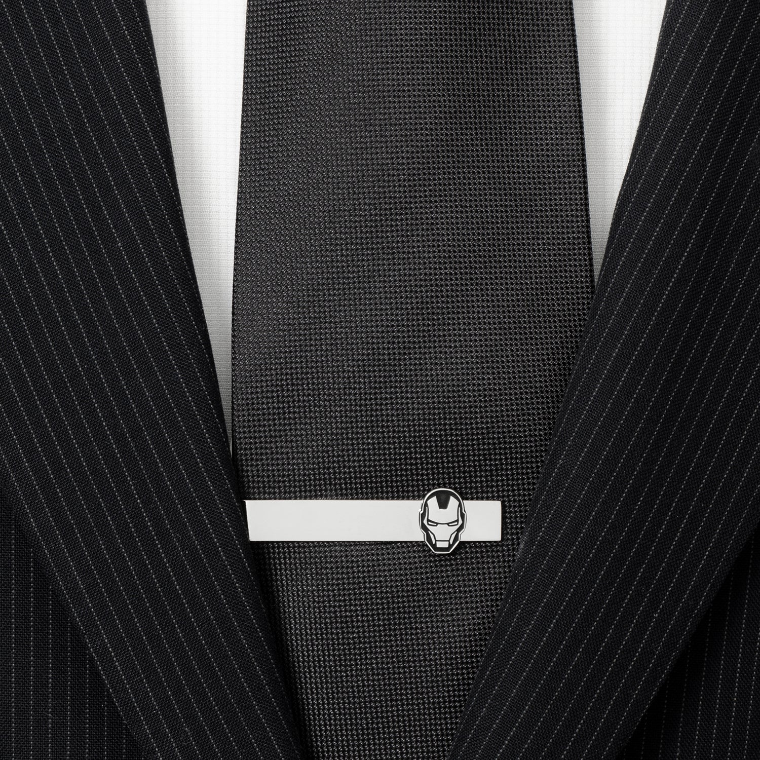 Marvel Iron Man Silver Tie Bar