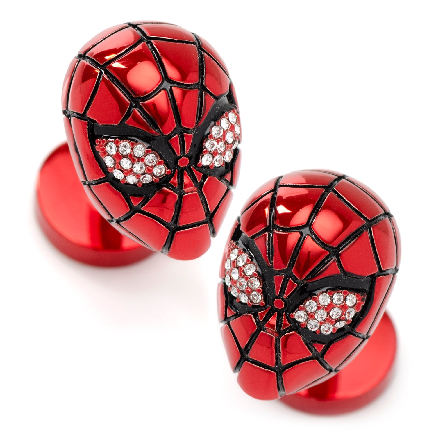 Marvel Spider-Man 3D Crystal Cufflinks