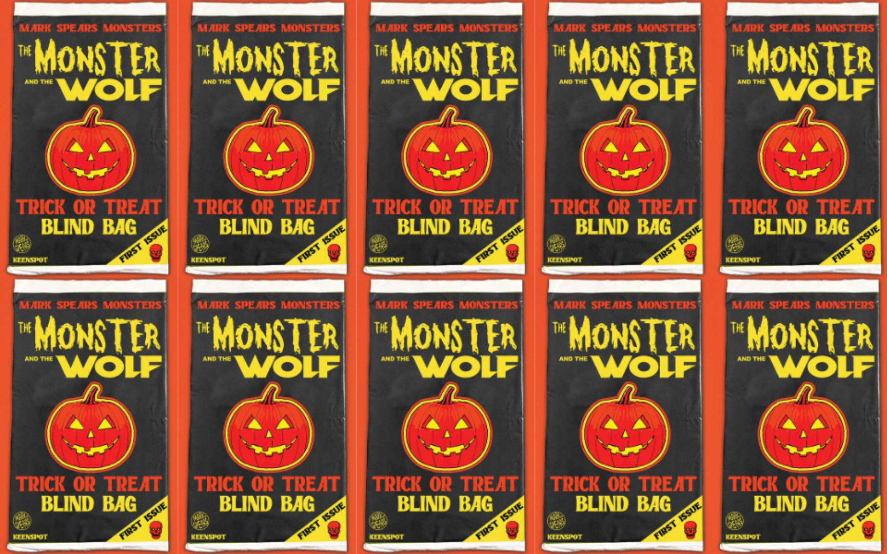 Mark Spears Monsters The Monster & The Wolf #1 A Mark Spears Blind Bag (10/15/2025) Ex Posse 10 PACK