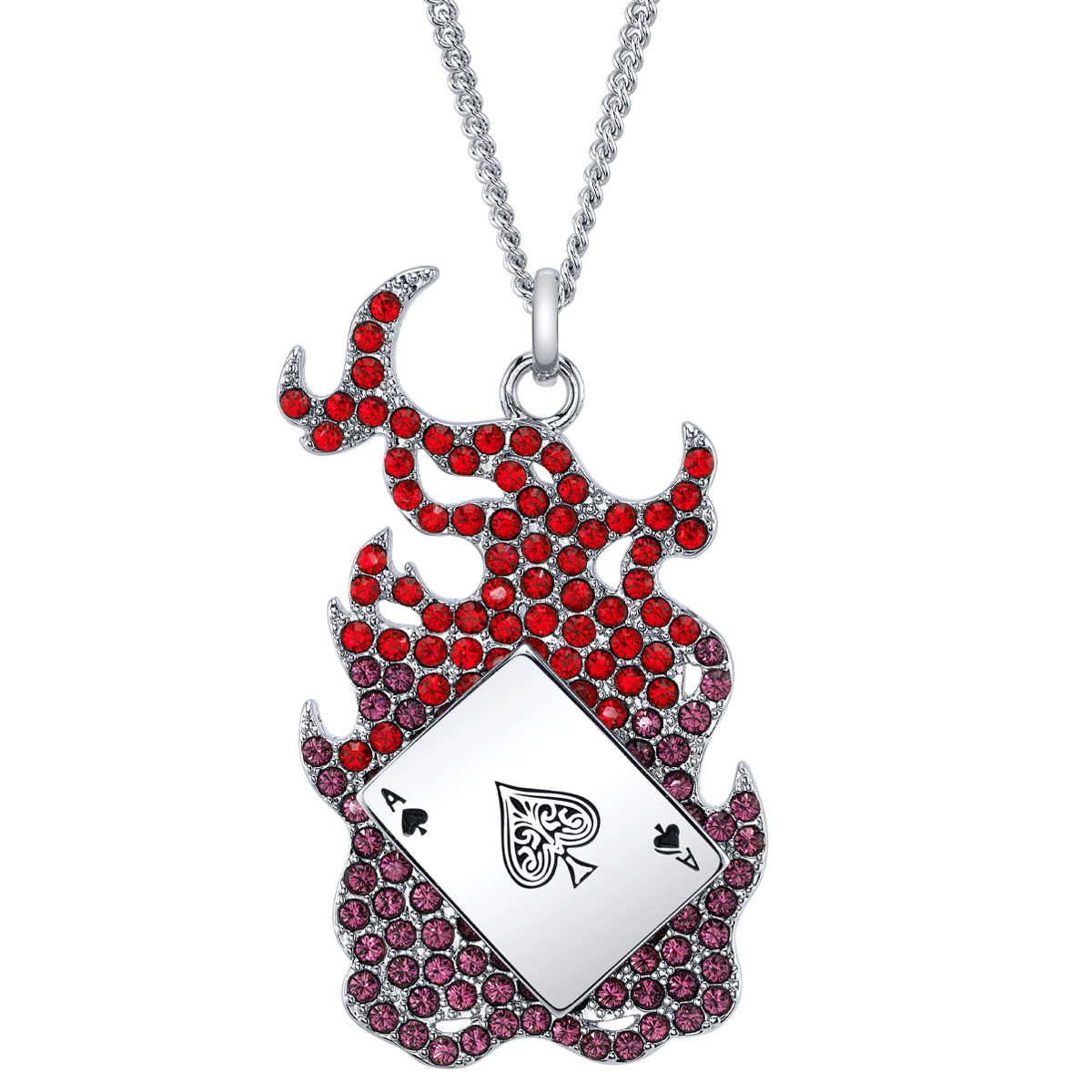 Marvel X RockLove X-MEN Gambit Spinning Card Necklace