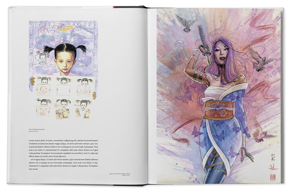 The Marvel Art of David Mack Dustjacket Edition