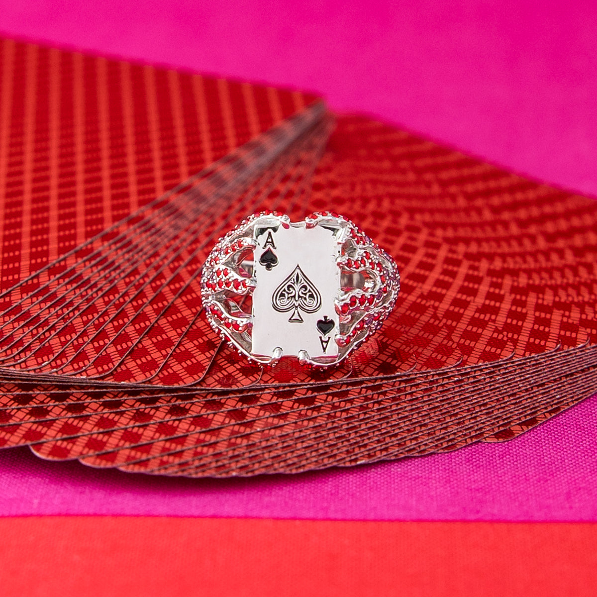 Marvel X RockLove X-MEN Gambit Kinetic Card Ring