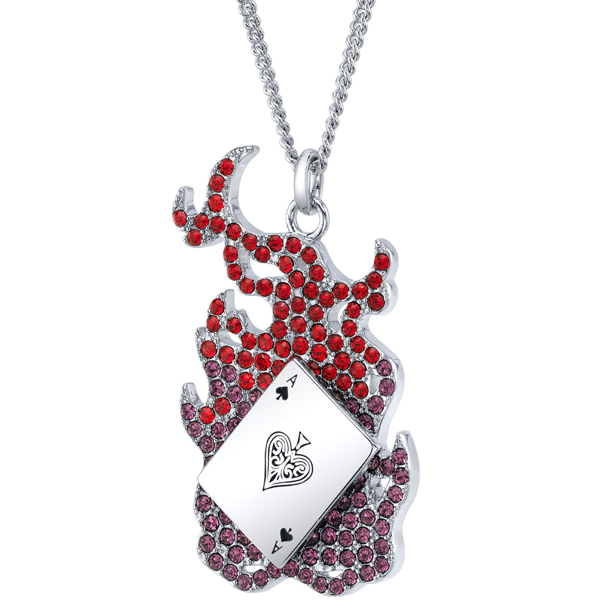 Marvel X RockLove X-MEN Gambit Spinning Card Necklace