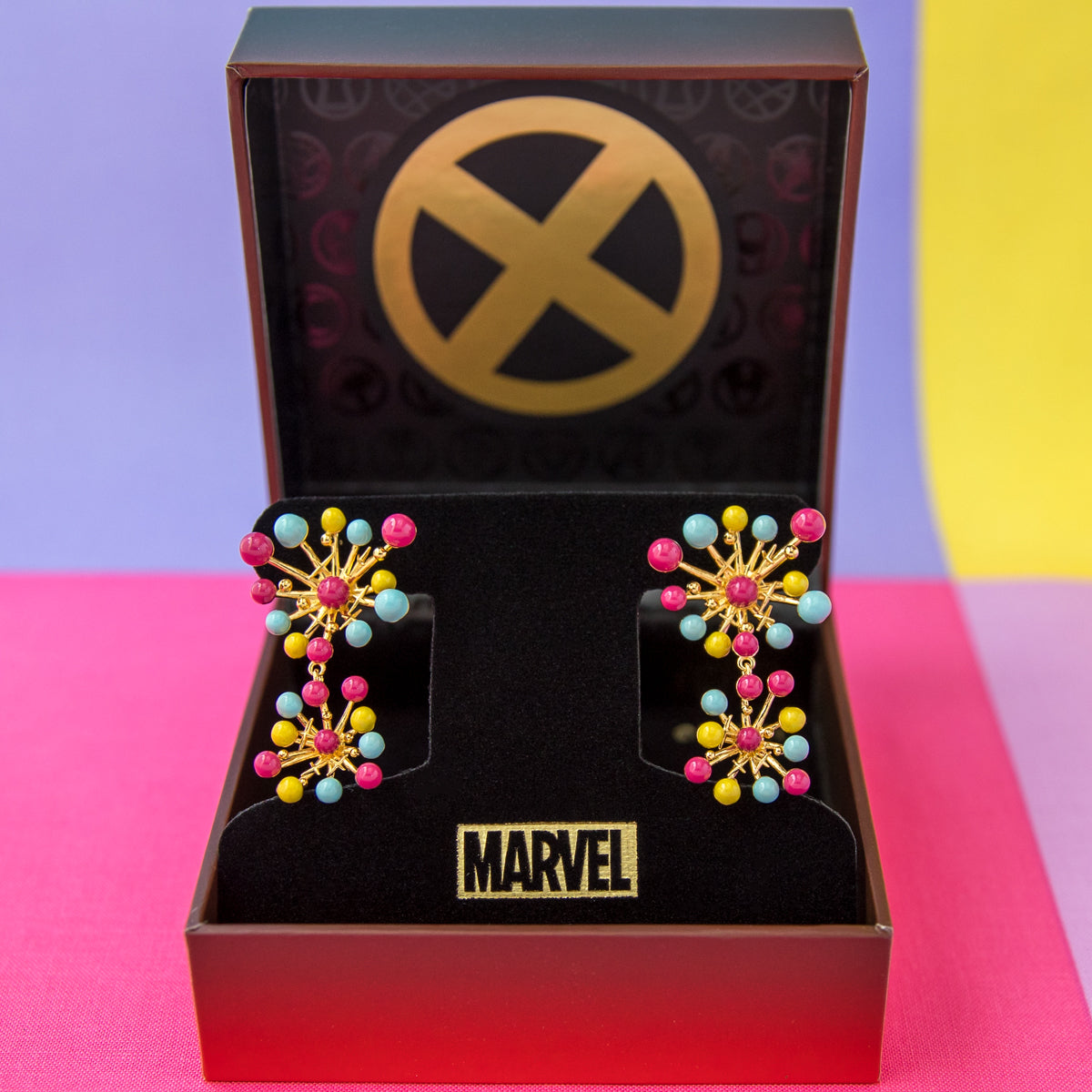 Marvel X RockLove X-MEN Jubilee Fireworks Earrings