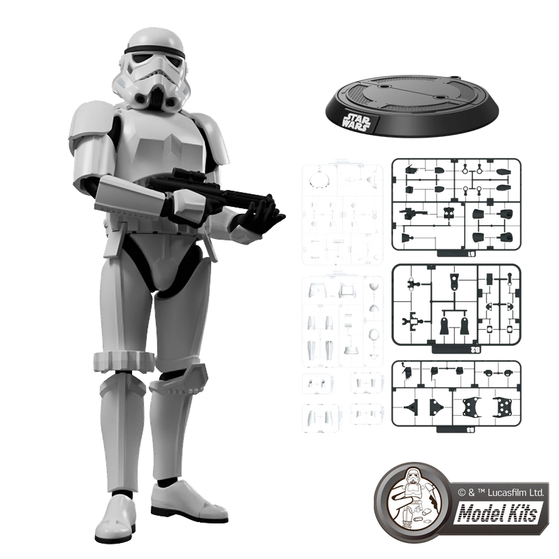 Star Wars: The Empire Strikes Back™ Champion Class 02 Stormtrooper Model Kits | Blokees