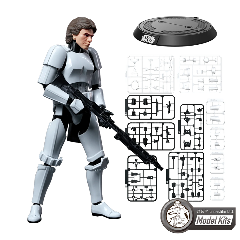 Star Wars: A New Hope™ Champion Class 03 HAN SOLO Stormtrooper Disguise Version Model Kits | Blokees
