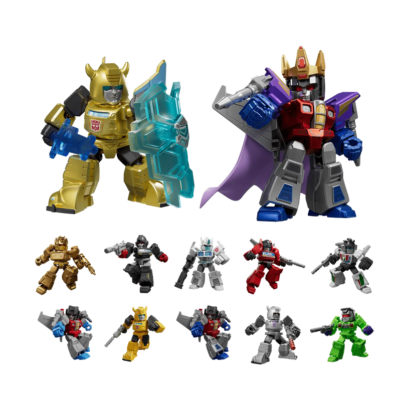 Blokees Transformers Defender Version 02 The Overthrow [Singled Blind Box]