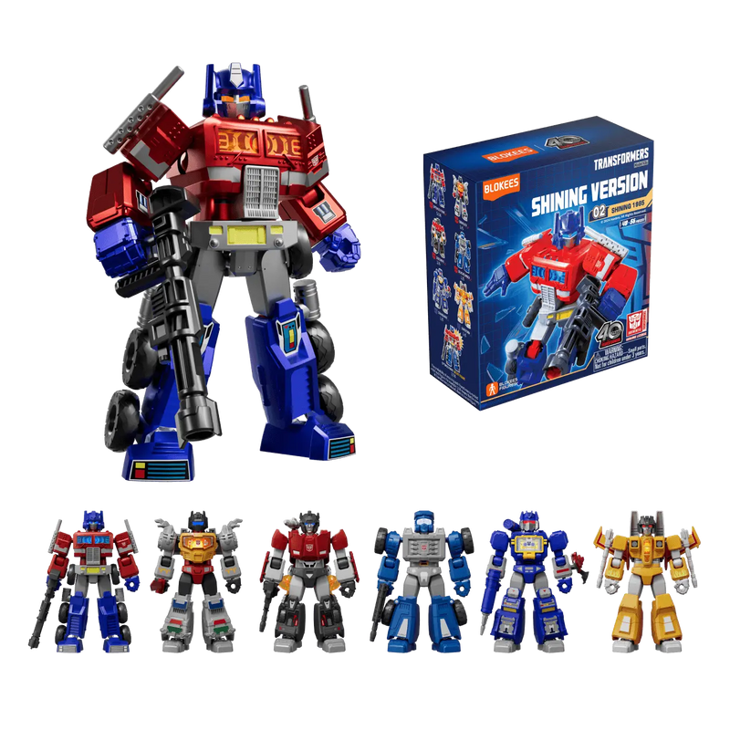 Blokees Transformers Shining Version 02 Shining 1985 [Single Blind Box]