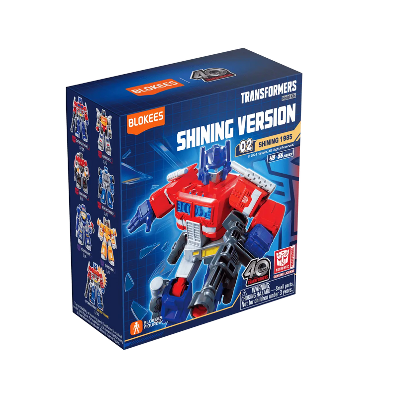 Blokees Transformers Shining Version 02 Shining 1985 [Single Blind Box]