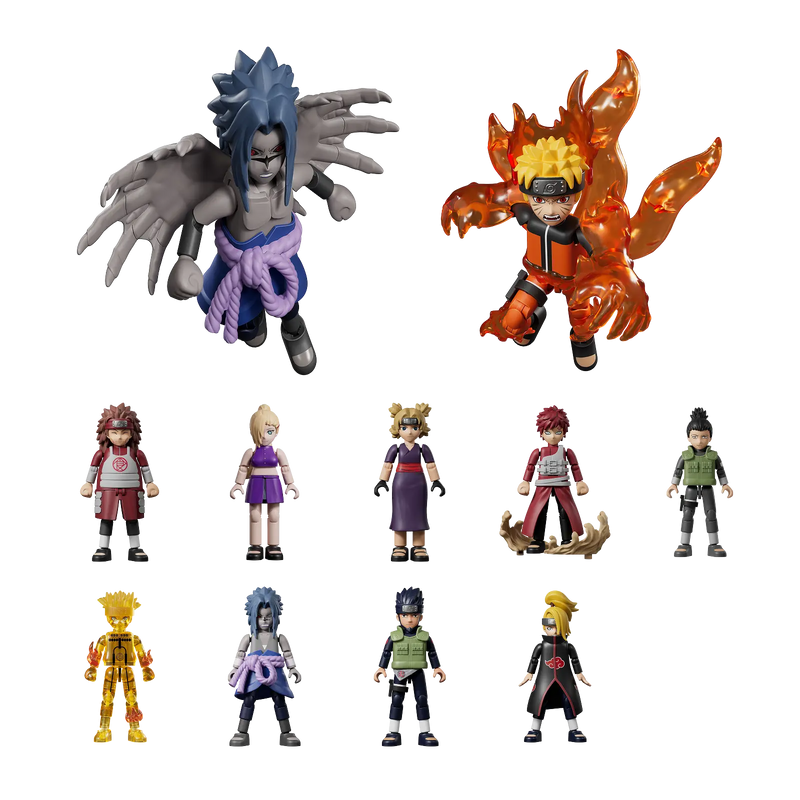 NARUTO SHIPPUDEN GV03 Heart of a Ninja | Blokees [Single Blind Box]