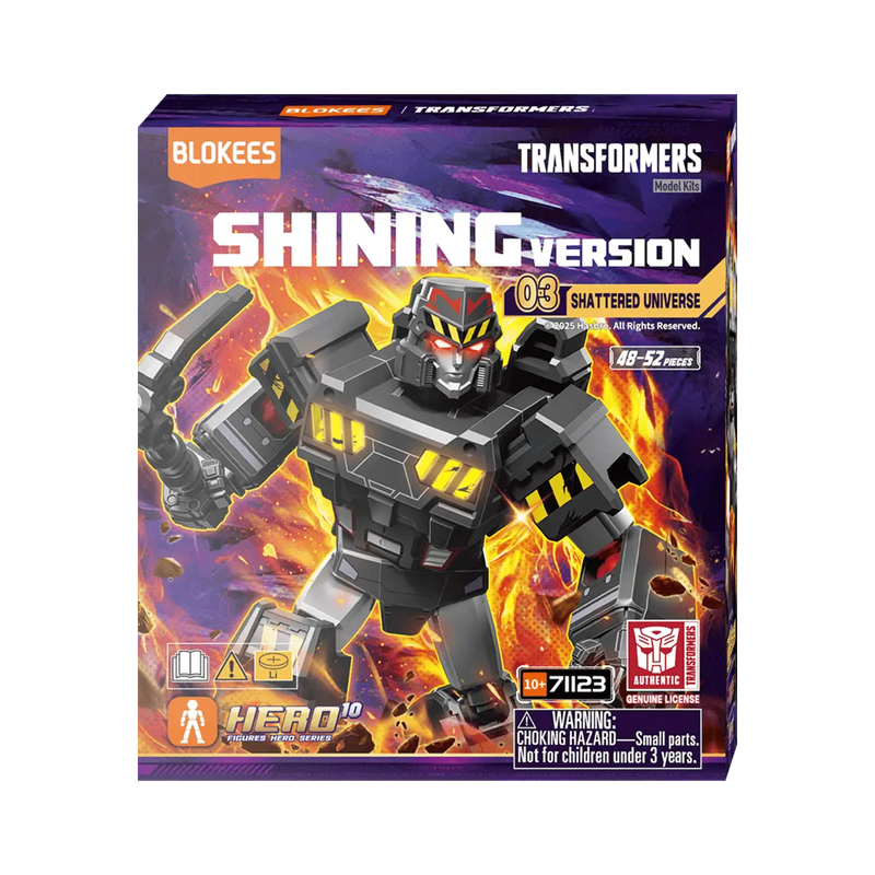 Blokees Transformers Shining Version 03 Shattered Universe [Single Blind Box]