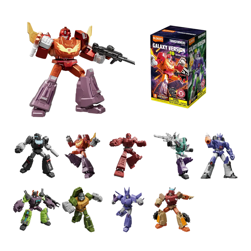 Blokees Transformers Galaxy Version 10 One Shall Stand [Single Blind Box]