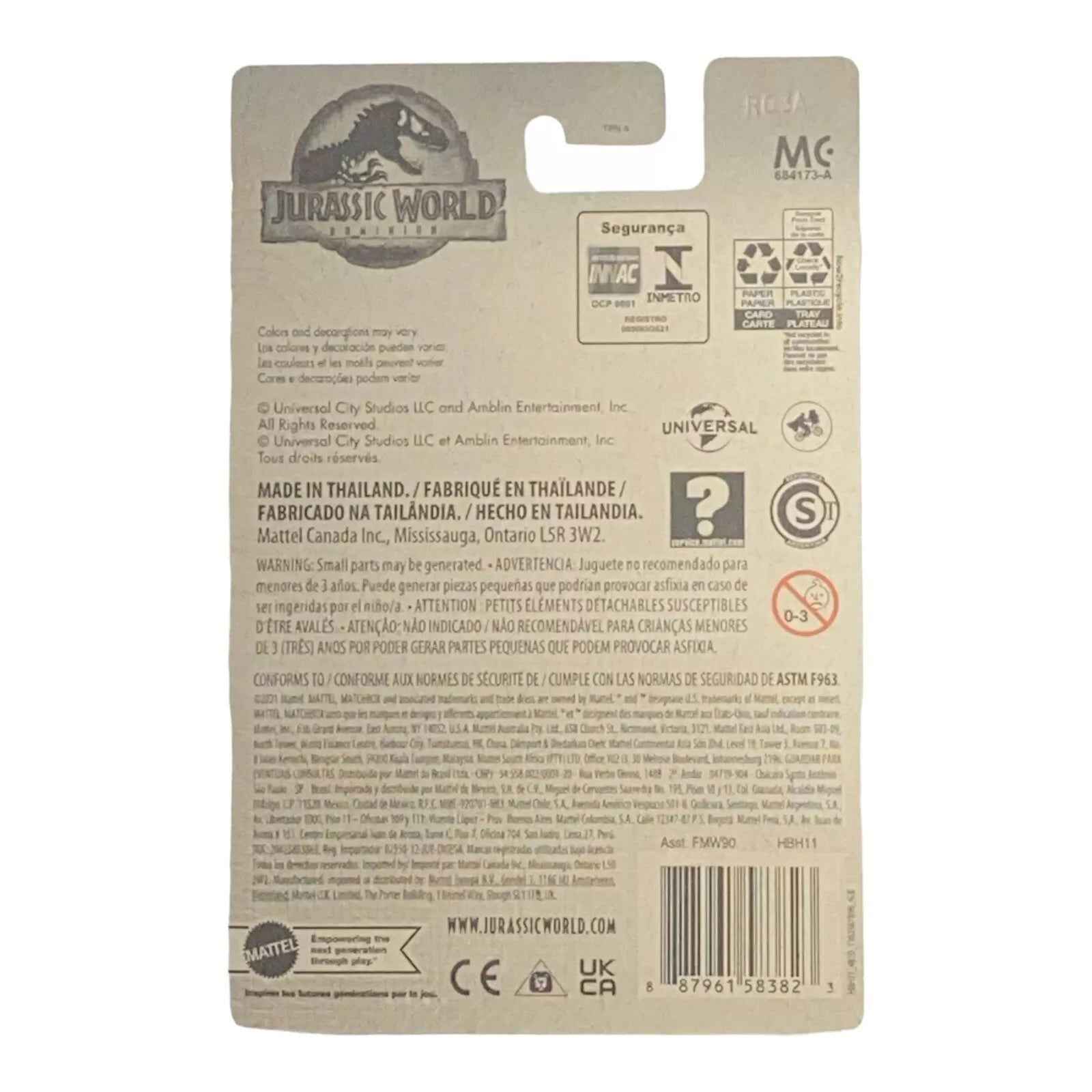 Matchbox Armored Action Transporter - Jurassic World Dominion Series