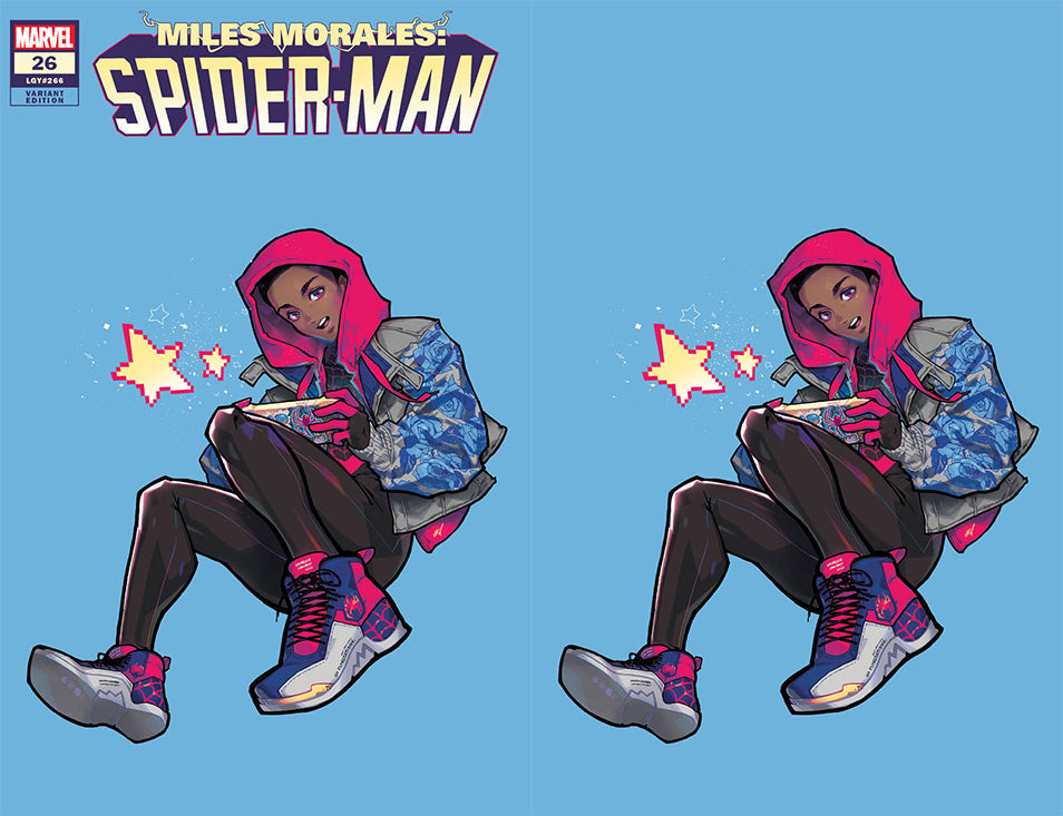 Miles Morales Spider-Man #26 Rose Besch Variant Spider Gwen (06/02/2021) Marvel