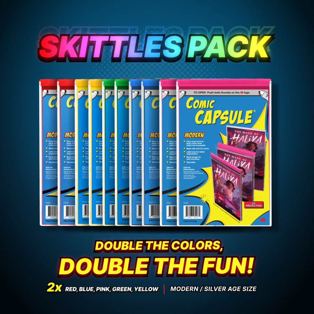 Skittles 10-Pack [Red,Blue,Pink,Green,Yellow]