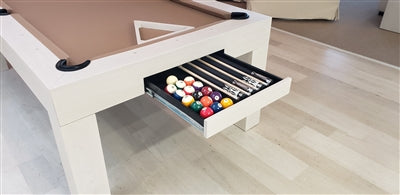 The Modern Pool Table (Bleached Oak)