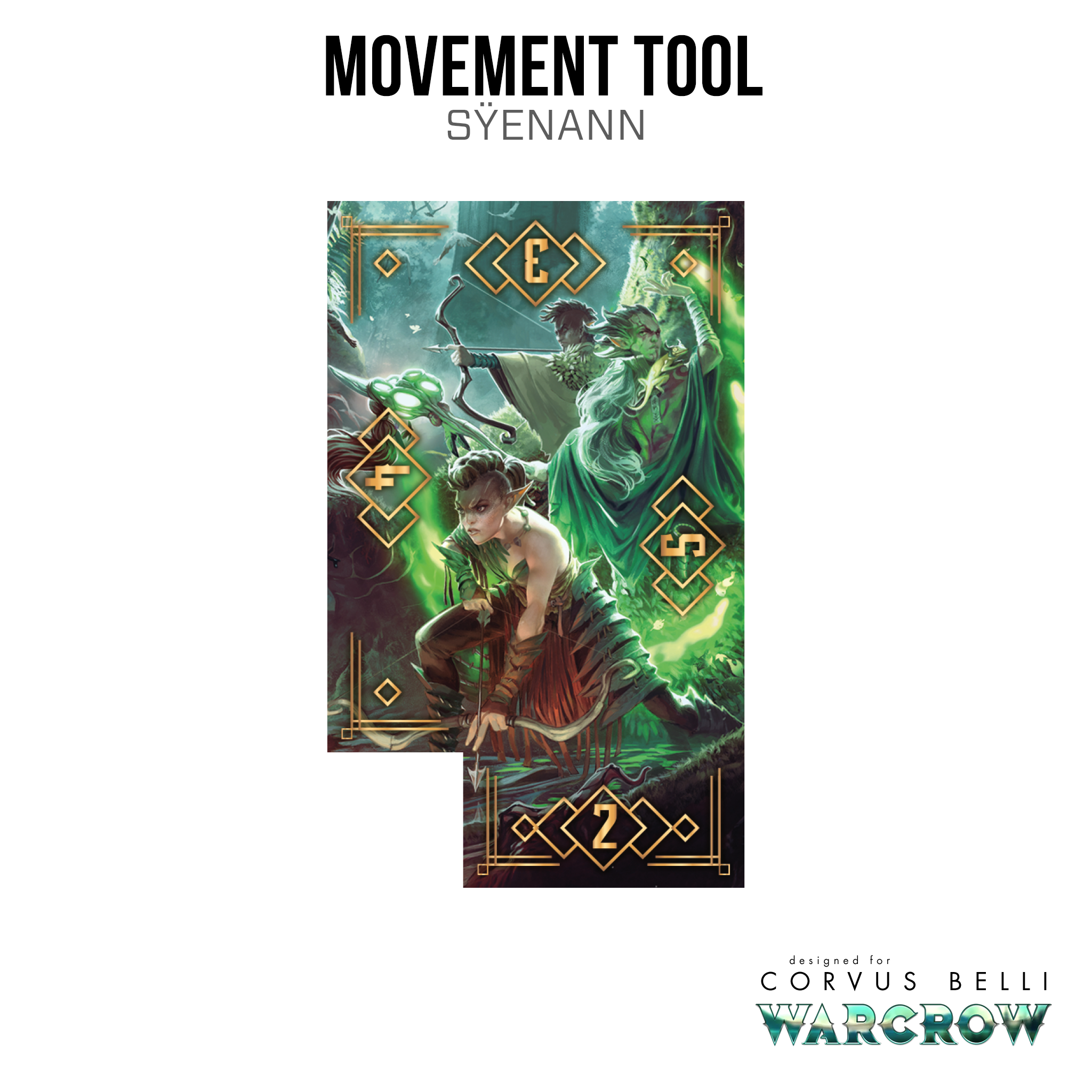 Warcrow Movement Tool - Syenann