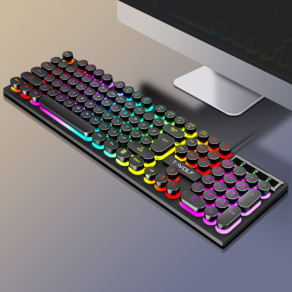 Dragon Z9i USB Wired Light Up Gaming Keyboard and Mouse Set