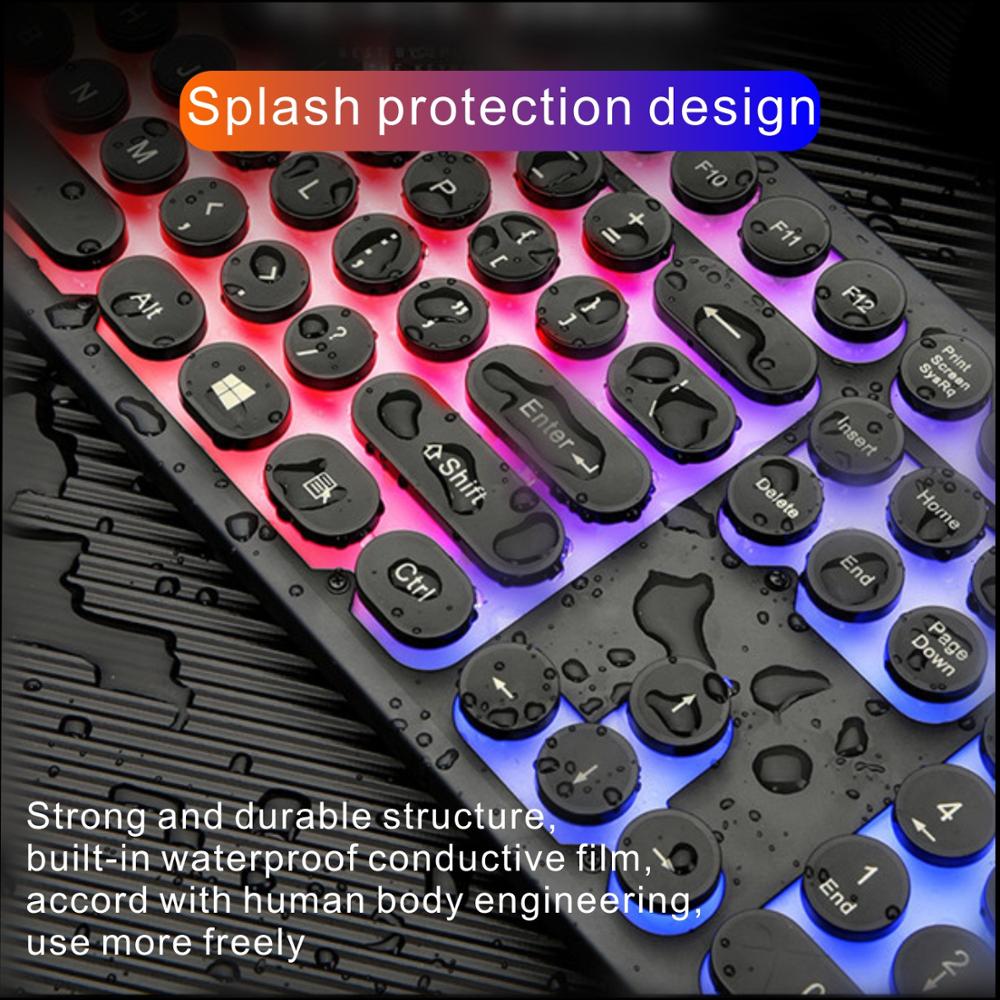 Dragon Z9i USB Wired Light Up Gaming Keyboard and Mouse Set