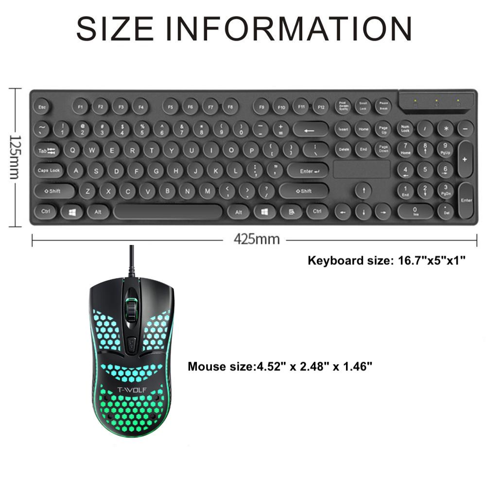 Dragon Z9i USB Wired Light Up Gaming Keyboard and Mouse Set