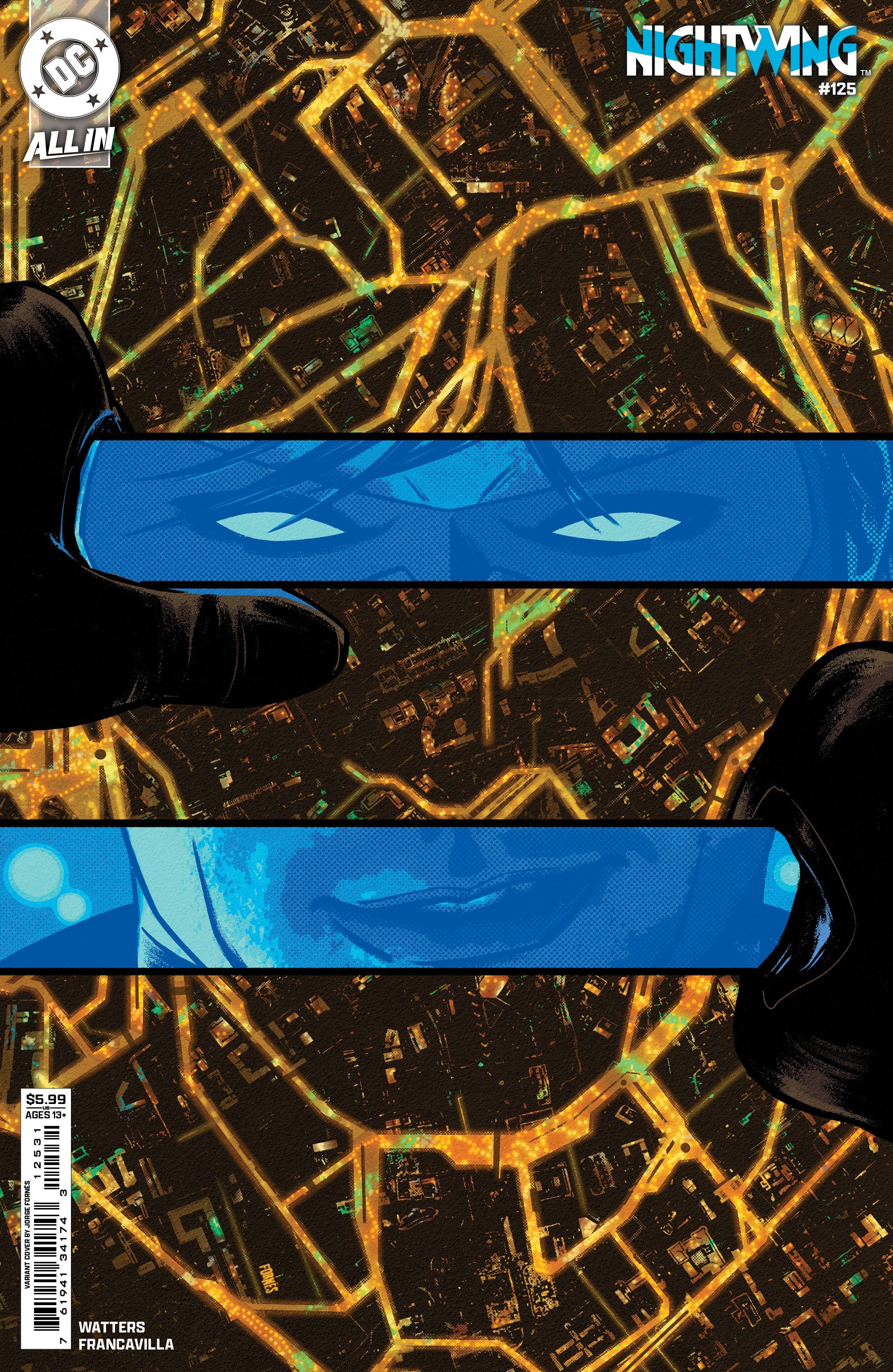 Nightwing #125 B Jorge Fornes Variant (04/16/2025) Dc