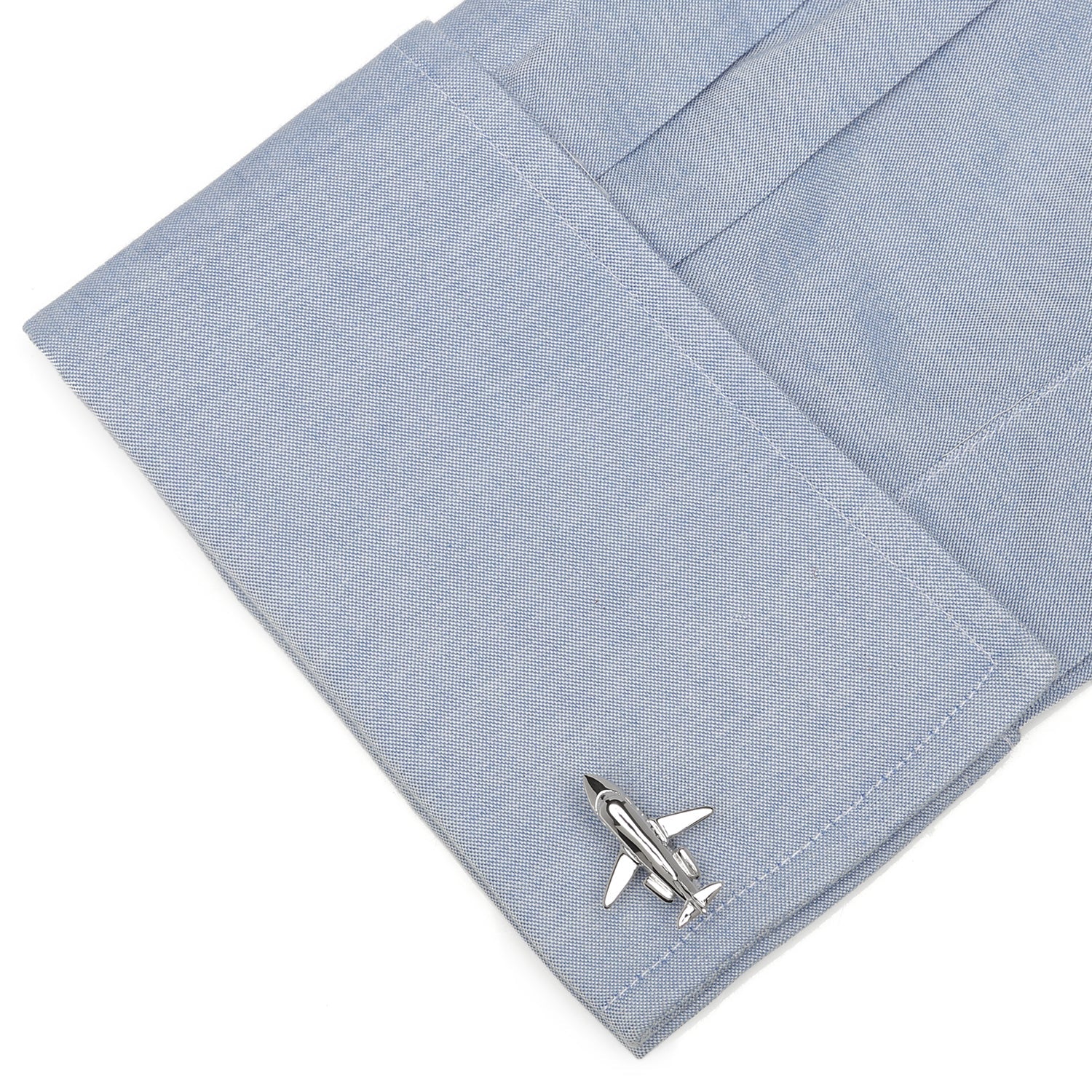 Sterling Private Jet Cufflinks