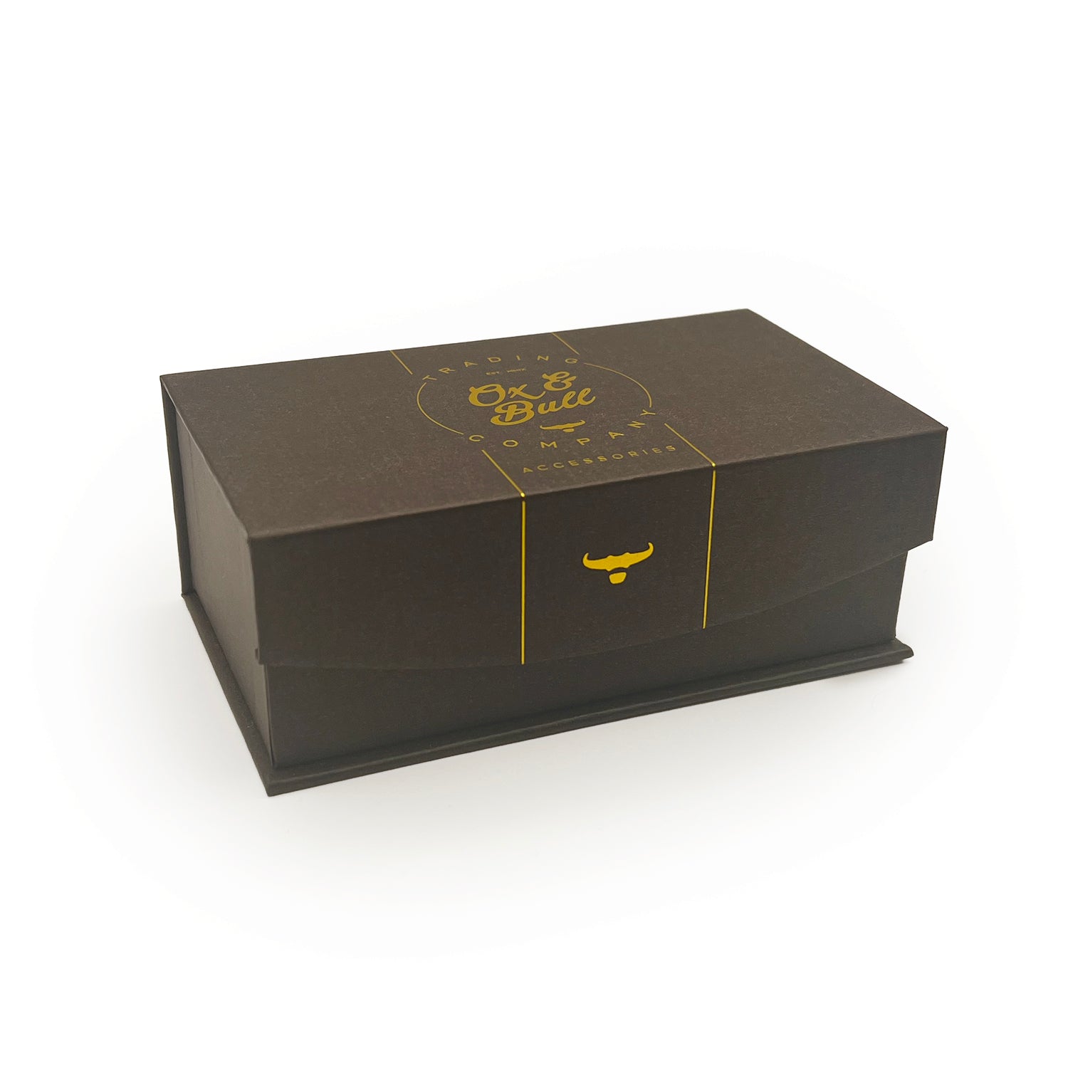 Gold Stainless Steel White Pave Crystal 5-Stud Set