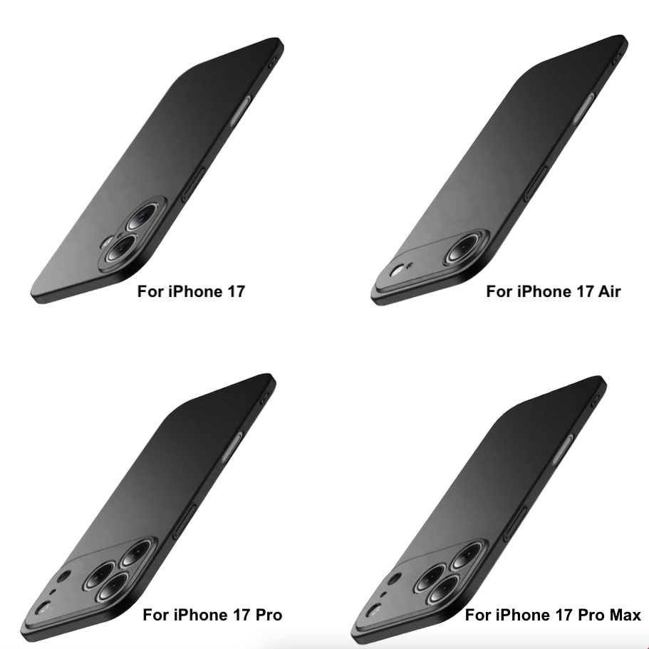 Ultra thin Protective Case for iPhone 14 to iPhone 17 series