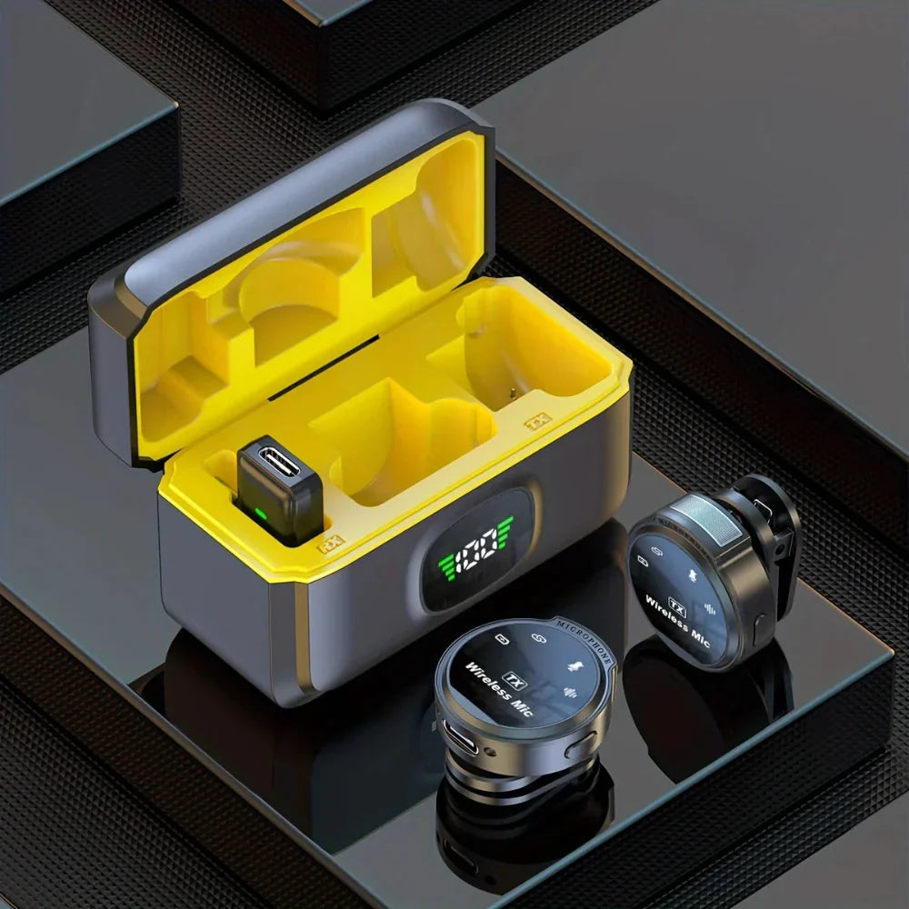 Plug & Play Wireless Clip on Mic