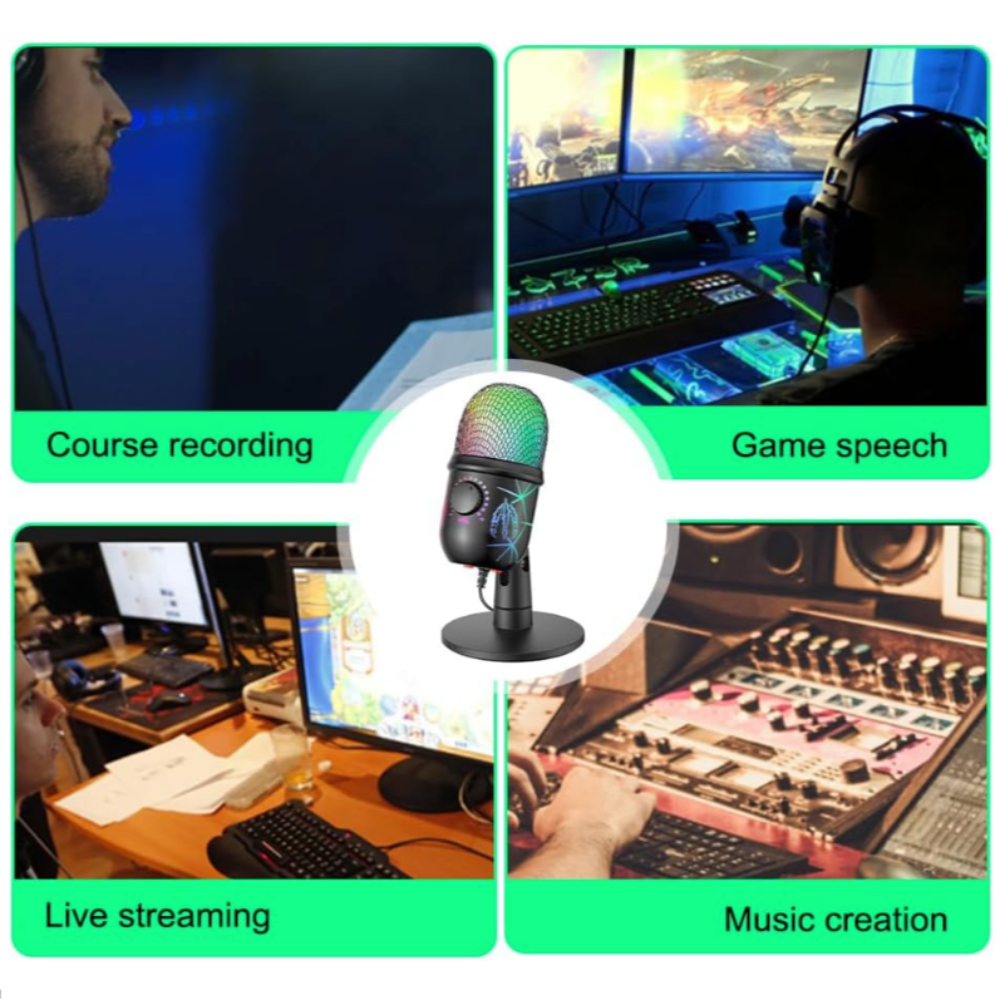 Onetify RGB Gaming Microphone