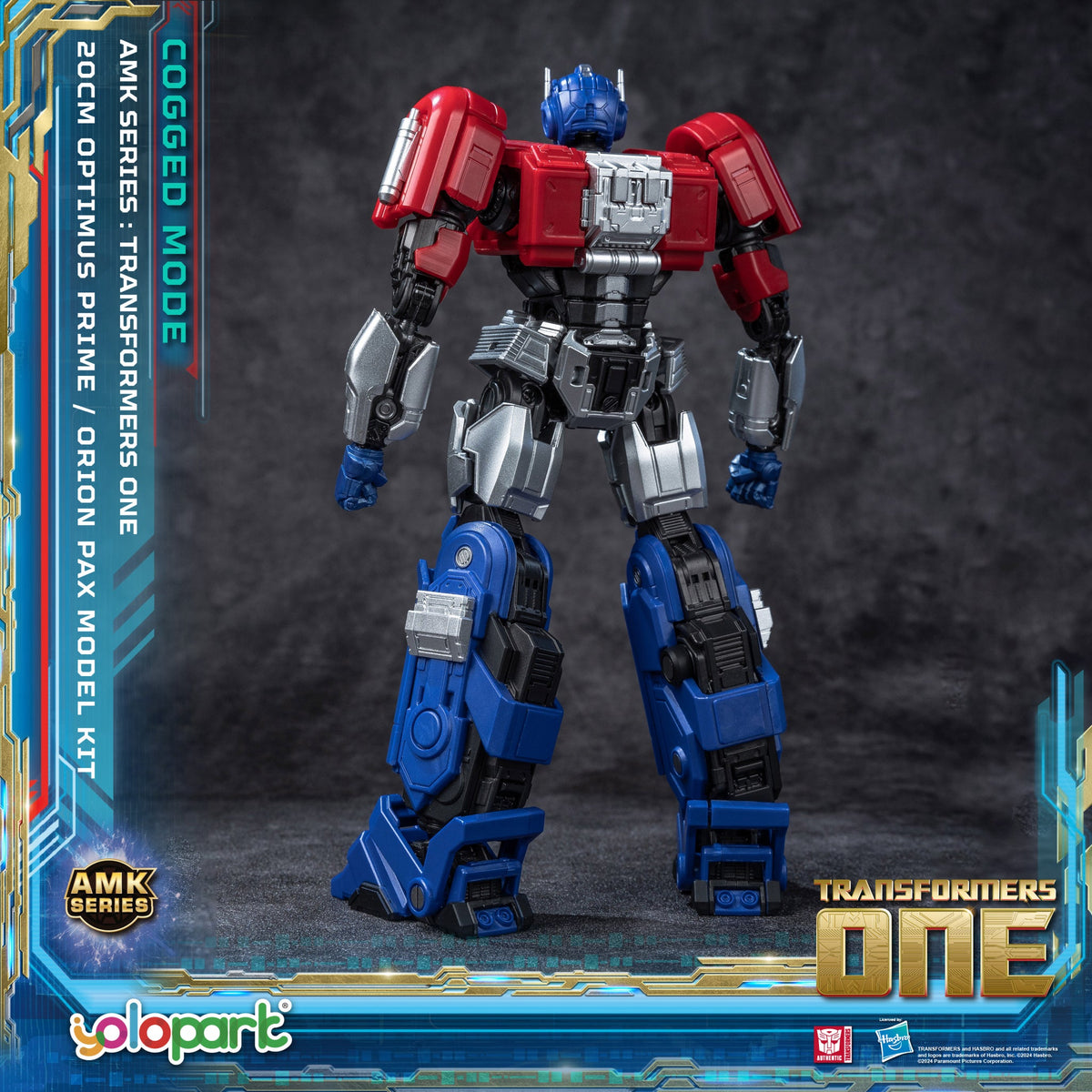 TRANSFORMERS ONE AMK Series (Cogged Mode) Orion Pax Model Kit