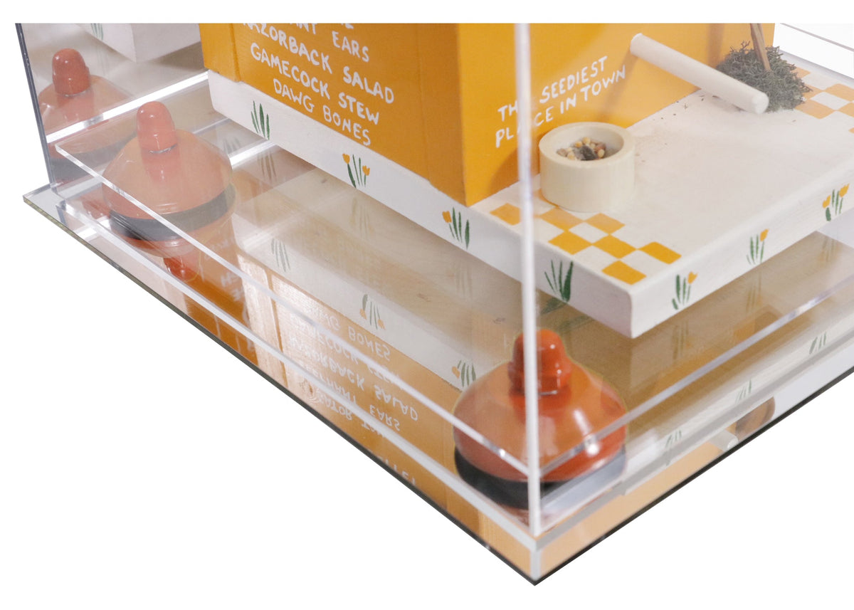 Versatile Display Case 9.75 X 9.75 X 9.75 Mirror (A027/V02)