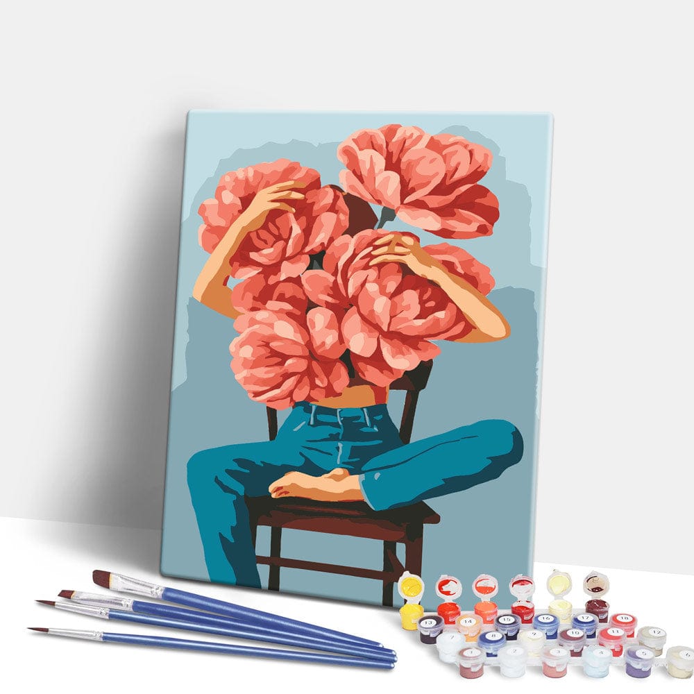 Blooming Thoughts - Paint By Numbers Kit