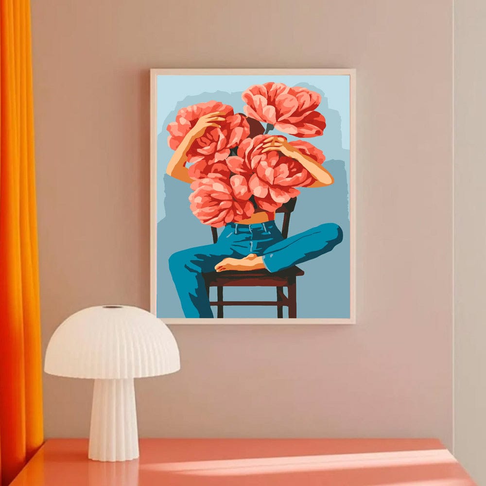 Blooming Thoughts - Paint By Numbers Kit