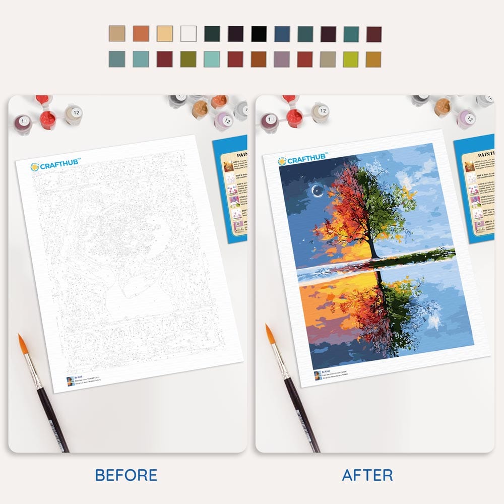 Four Seasons - Paint By Numbers Kit