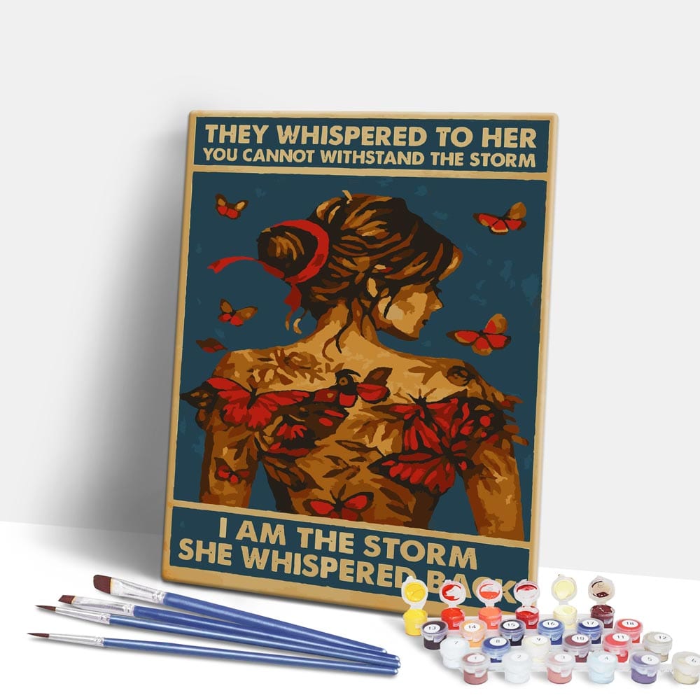 I Am The Storm - Paint By Numbers Kit