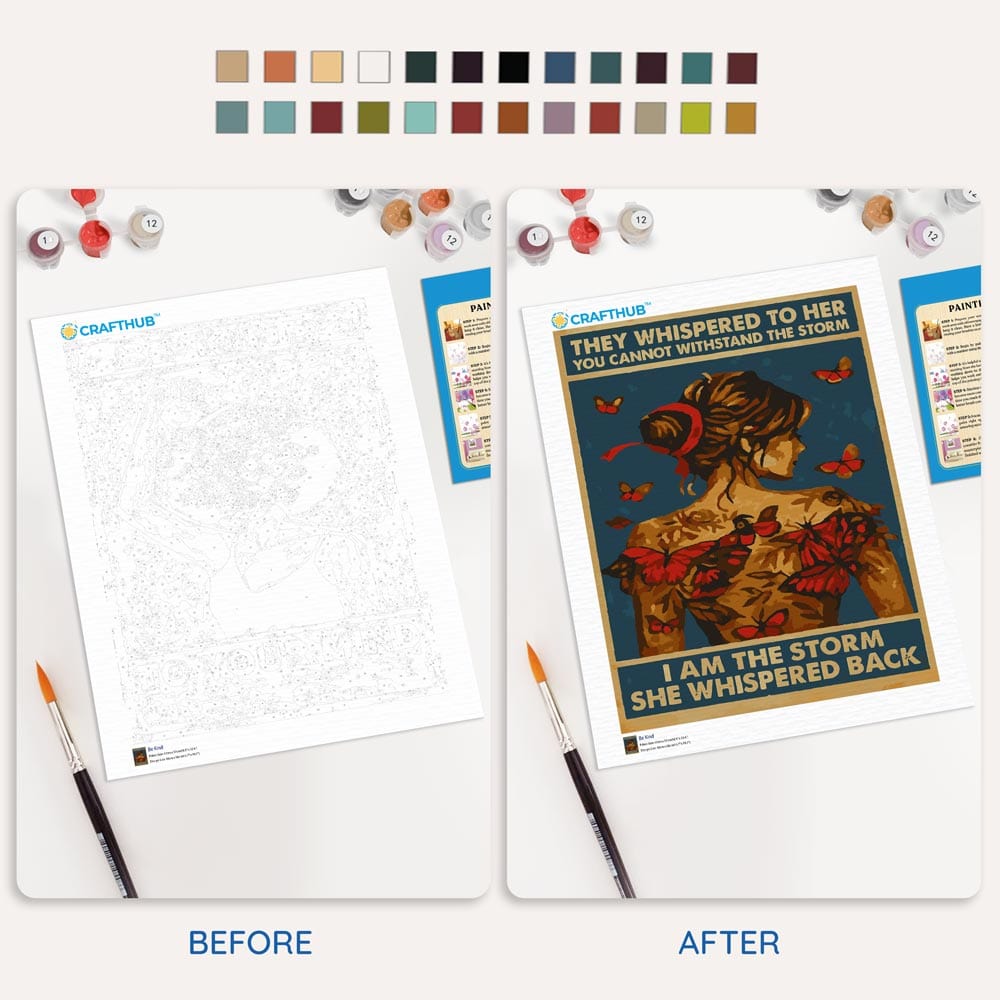 I Am The Storm - Paint By Numbers Kit