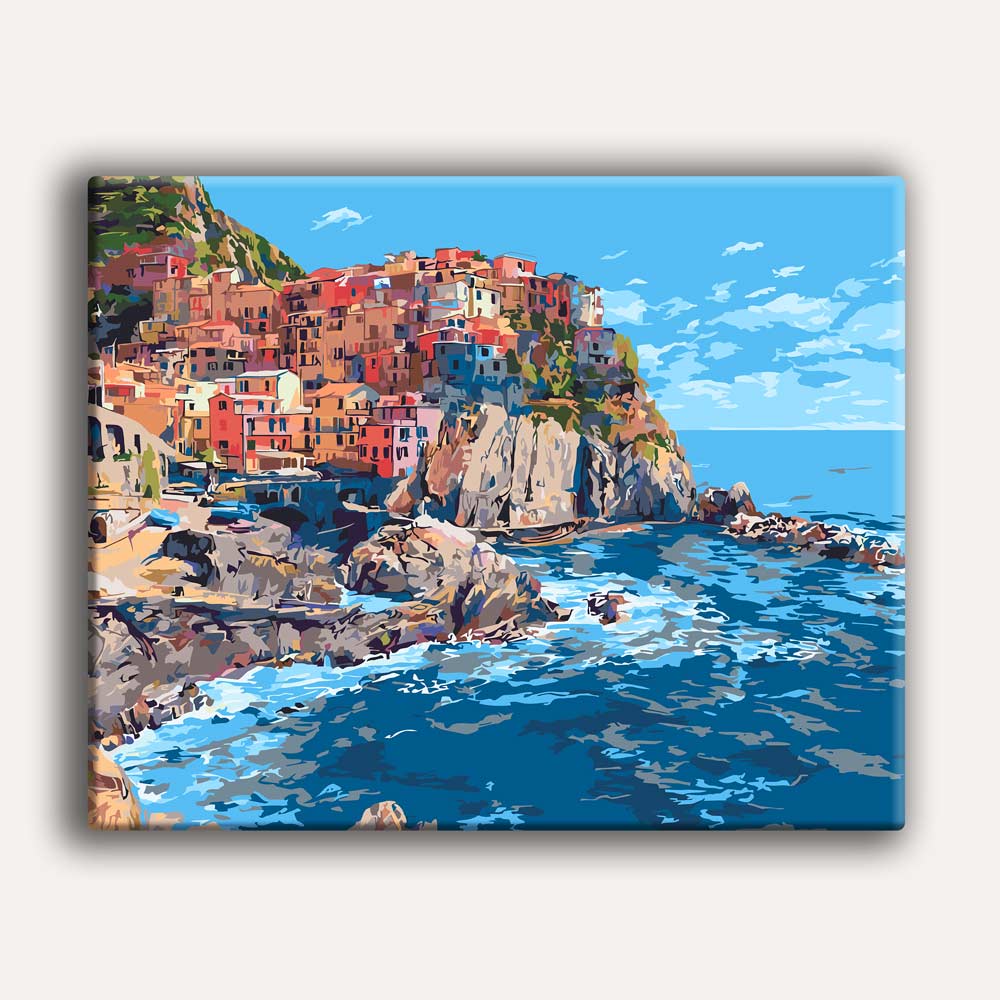 Monterosso al Mare  - Paint By Numbers Kit