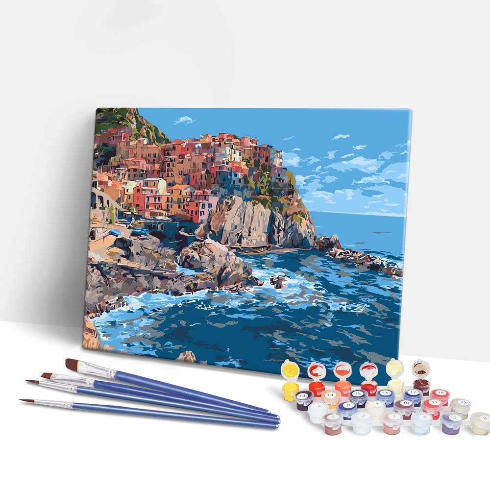 Monterosso al Mare  - Paint By Numbers Kit