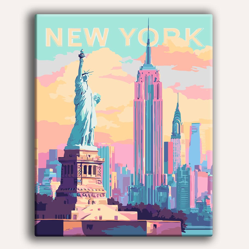 New York - Paint By Numbers Kit
