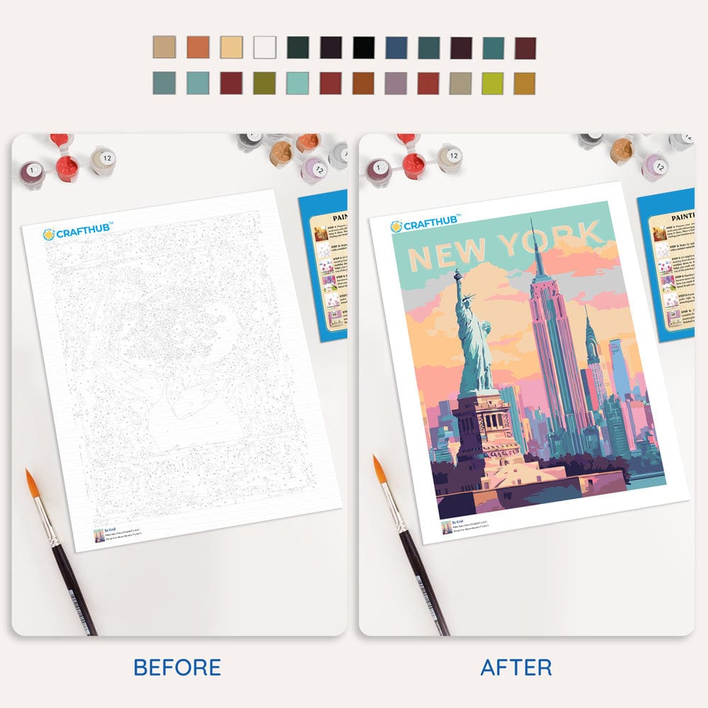 New York - Paint By Numbers Kit