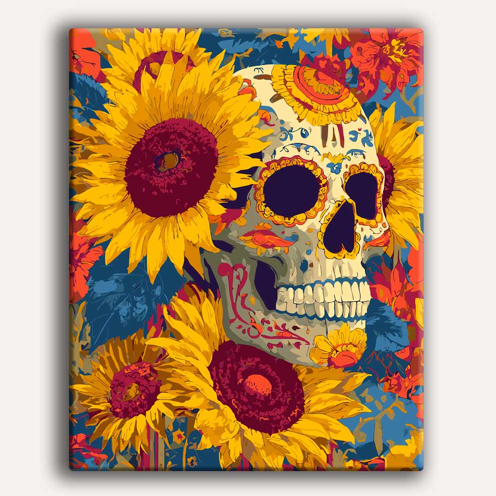 Skull Candy - Paint By Numbers Kit
