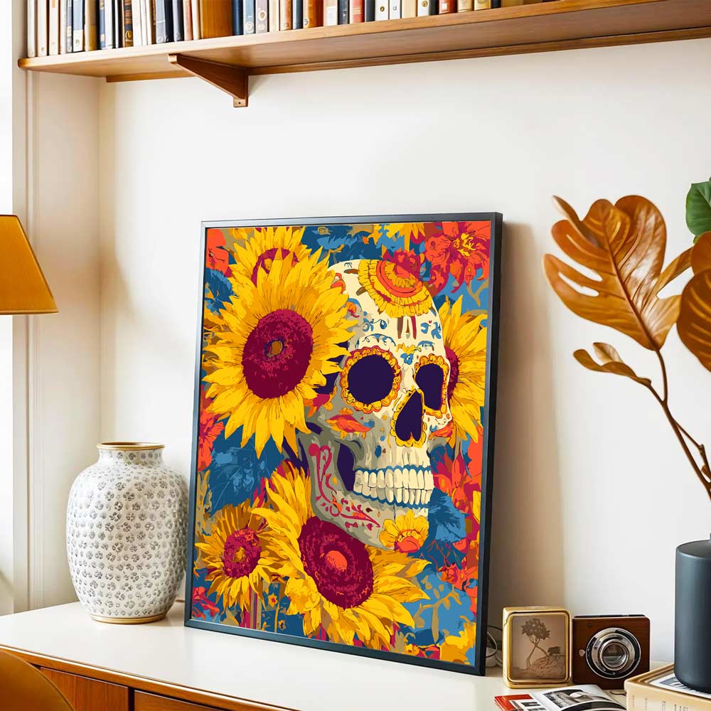 Skull Candy - Paint By Numbers Kit