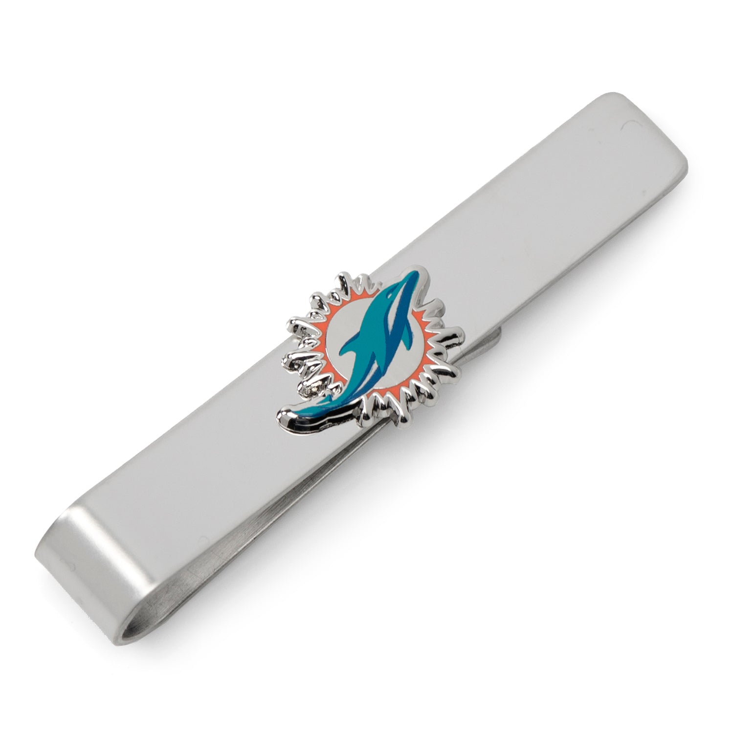 NFL Miami Dolphins Cufflinks and Tie Bar Gift Set