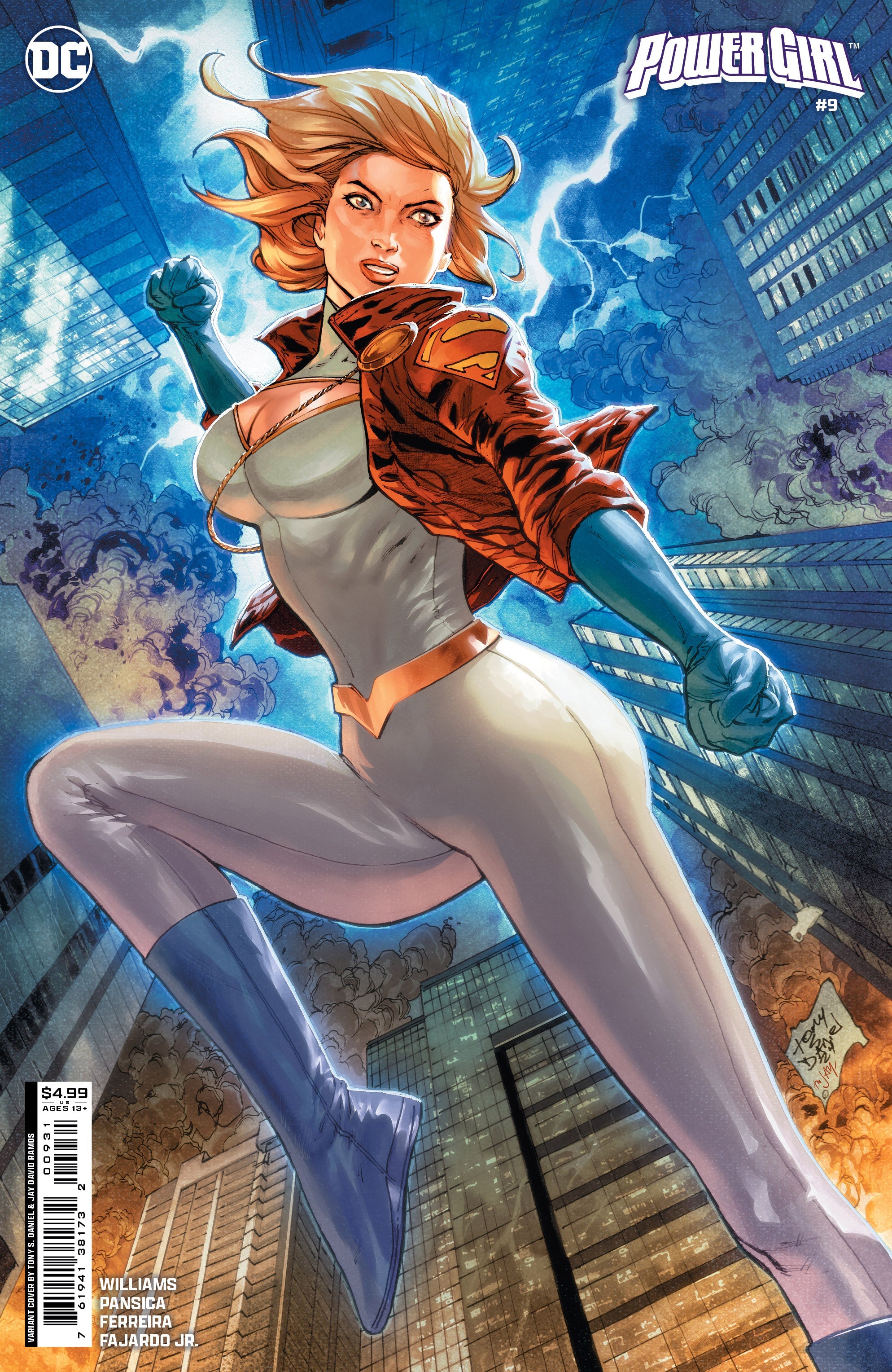 Power Girl #9 B Tony S Daniel GGA Variant (House Of Brainiac) (05/28/2024) Dc