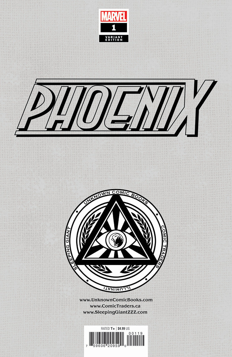 [SIGNED W/ COA] PHOENIX #1 UNKNOWN COMICS NATHAN SZERDY VAR [IN STOCK]
