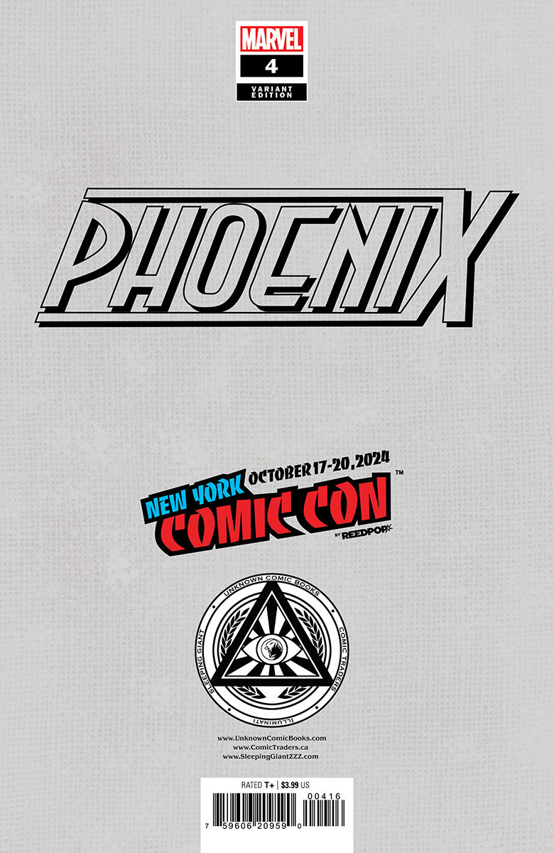 [Foil] Phoenix #4 Unknown Comics Nathan Szerdy Exclusive Virgin Nycc 2024 Var (10/23/2024)