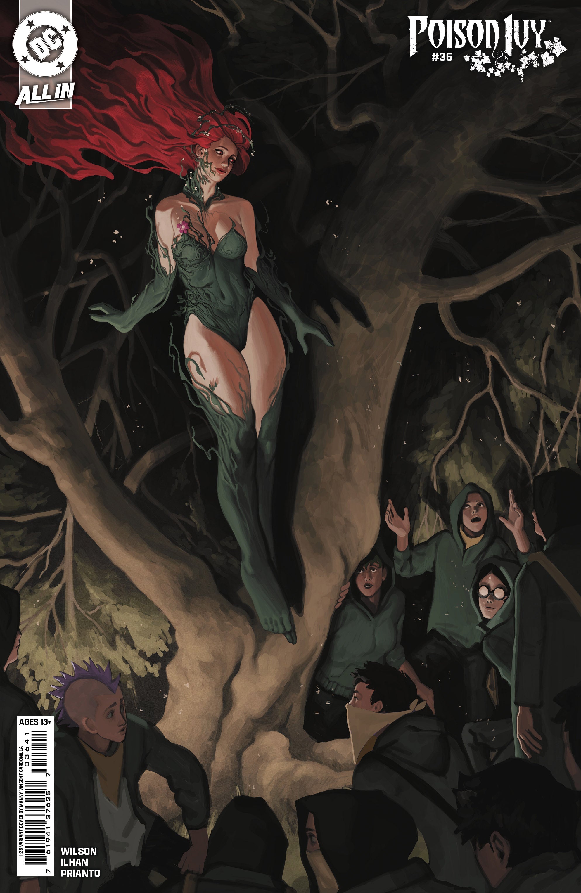 Poison Ivy #36 E 1:25 Manny Carbonilla Variant (09/03/2025) Dc